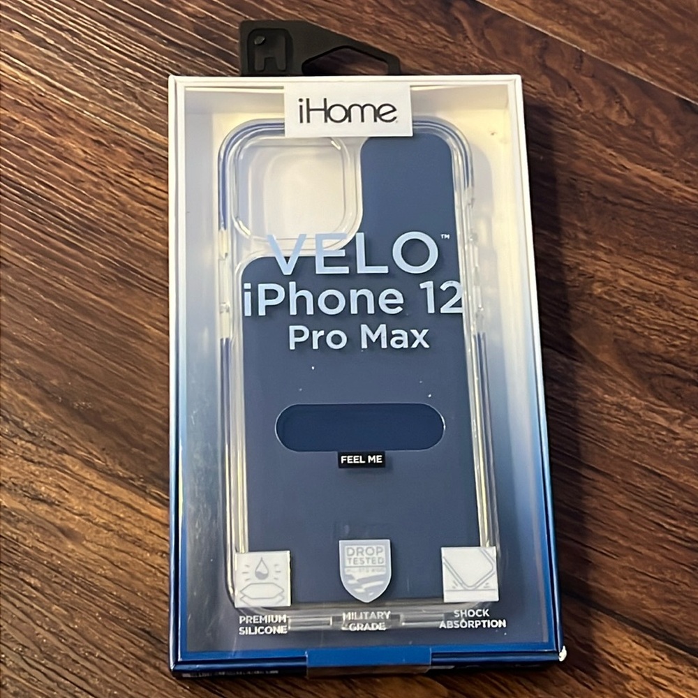 Velo Ihome IPhone 12 pro max case blue